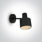 LED sienas gaismeklis OneLight The Hotel Retro Range 60118/B, E27, 140mm, IP20, Black