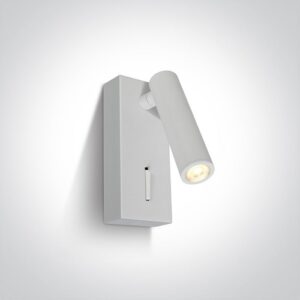 LED sienas gaismeklis OneLight Reading Spots 65746/W/W, 3W COB, 150lm, 3000K, 120mm, IP20