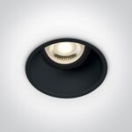 LED gaismeklis iebūvējams OneLight The Semi Trimless Dark Light 10105TG/B, GU10, 82mm, IP20