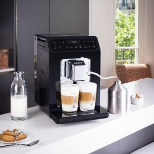 Espresso kafijas automāts KRUPS Evidence EA891810, 15bar, 2.3l, 260g, OLED, Melns