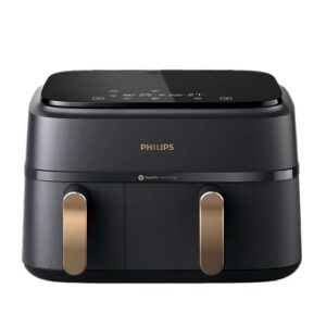 Karstā gaisa friteris Philips 3000 Series NA352/00, 2750W, 9l, 22prog., Rapid Air Plus, ar 2 groziem