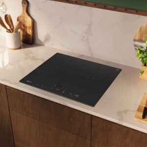 Iebūvējama indukcijas plīts virsma Neff N 90 T66PYY4C0, 60cm, Smart Hood Automatic, Iegremdējama