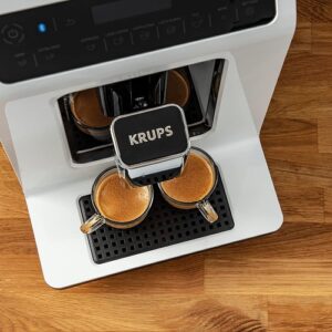 Espresso kafijas automāts KRUPS Evidence EA8901, 15bar, 2.3l, 260g, OLED, Balts