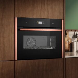 Iebūvējama tvaika cepeškrāsns ar mikroviļņu funkciju Neff N 90 C29FS3AY0, 45cm, Steam Boost