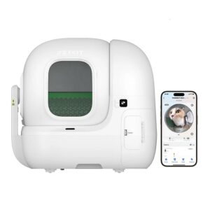 Pašattīrošā kaķu tualete PETKIT Purobot Max Pro P9904, 8l/17 dienām, 3x Odor Control, ar kameru