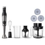 Rokas blenderis ar piederumiem Philips 5000 Series HR2685/00, 1200W, 1.7l, ProMix, SpeedTouch