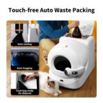 Pašattīrošā kaķu tualete PETKIT Purobot Ultra P9903, 10l/20 dienām, 4-Stage Odor Control, ar kameru