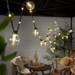 LED dārza virtene Star Trading Bolla, 5.3m, 60LED, 2900K, 137lm, 8MODE, IP44