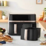 Karstā gaisa friteris Russell Hobbs Satisfry Air 9L Dual Basket 27680-56, 2800W, 2x4.5l, 9prog.