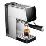 Espresso kafijas aparāts Xiaomi Espresso Machine BHR9798EU, 1350W, 20bar, Melns/Sudraba