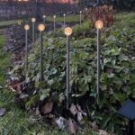 Dekoratīvie gaismekļi ar saules bateriju Star Trading Bubbly 10-Pin, 29cm, 10LED, WW, IP44
