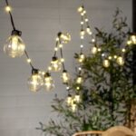 LED dārza virtene Star Trading Bolla, 5.3m, 60LED, 2900K, 137lm, 8MODE, IP44