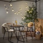 LED dārza virtene Star Trading Bolla, 5.3m, 60LED, 2900K, 137lm, 8MODE, IP44