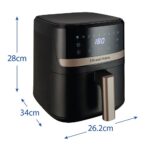 Karstā gaisa friteris Russell Hobbs Satisfry Air 4.3L, 27610-56, 1300W, 9prog.
