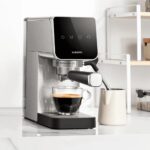 Espresso kafijas aparāts Xiaomi Espresso Machine BHR9798EU, 1350W, 20bar, Melns/Sudraba