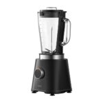 Blenderis ar stikla krūzi Xiaomi Blender EU BHR8936EU, 600W, 1.75l, 5 ātrumi, Ner. tērauda/Melns