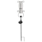 LED dārza gaismeklis ar saules bateriju Star Trading Pluvio Rain Gauge, 65cm, 5lm, WW, IP44