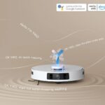 Putekļu sūcējs Robots ar mazgāšanu Ecovacs DEEBOT T30C PRO, 12800Pa, 5200mAh, ZeroTangle™ 3.0