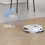 Putekļu sūcējs Robots ar mazgāšanu Ecovacs DEEBOT T30C PRO, 12800Pa, 5200mAh, ZeroTangle™ 3.0