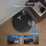 Putekļu sūcējs Robots Ecovacs DEEBOT T50 PRO OMNI WHITE, 15000Pa, dToF LiDAR, 6400mAh