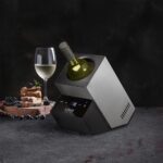 Bezvadu vīna pudeļu dzesētājs Caso Design WineCase Deluxe Inox 616, 72W, 5-18°C
