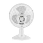 Galda ventilators Midea Table Fan FT23-21M, 25W, 38x28cm, Oscilējošs, 2 ātrumi, balts