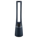 Viedais ventilators ar gaisa attīrīšanu Midea Bladeless Tower Fan MFP-120i (BL), 33W, H13 HEPA, 38dB