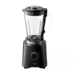 Blenderis ar stikla krūzi Xiaomi Blender EU BHR8936EU, 600W, 1.75l, 5 ātrumi, Ner. tērauda/Melns
