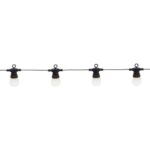 LED dārza virtene Star Trading Circus Small, 8.55m, 20LED, 166lm, 3000K, IP44