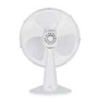 Galda ventilators Midea Table Fan FT40-21M, 25W, 28x38cm, Oscilējošs, 3 ātrumi, balts