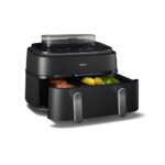 Karstā gaisa friteris ar tvaiku Philips 5000 Series NA551/00, 2300W, 9l, Dual Basket, 12prog.