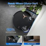 Putekļu sūcējs Robots Ecovacs DEEBOT T50 MAX PRO OMNI BLACK, 100W, 18500Pa, BLAST, AI Pro, 6400mAh
