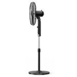 Grīdas ventilators Midea Stand Fan MFS402M0BPK, 50W, 136x40cm, Oscilējošs, 3 ātrumi, ar taimeri