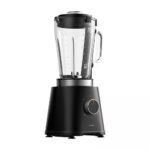 Blenderis ar stikla krūzi Xiaomi Blender EU BHR8936EU, 600W, 1.75l, 5 ātrumi, Ner. tērauda/Melns