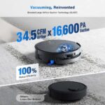 Putekļu sūcējs Robots ar mazgāšanu Ecovacs DEEBOT X9 PRO OMNI, 16600Pa, OZMO ROLLER, BLAST, 6400mAh