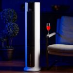 Gaisa dzesētājs Midea TechnoWind AC120-19ARB, 65W, 4 ātrumi, 7l, Oscilējošs, ar taimeri, ar pulti