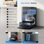 Putekļu sūcējs Robots ar mazgāšanu Ecovacs DEEBOT X9 PRO OMNI, 16600Pa, OZMO ROLLER, BLAST, 6400mAh
