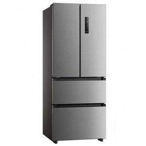 Ledusskapis ar saldētavu Midea French Door MERF402FIE02, 178x70.3cm, Total NoFrost, Platinum Fresh, Inox