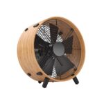 Grīdas ventilators Stadler Form Otto O-009E, 45W, 40.6cm, 3 ātrumi, 58dB(A), Bambusa/Melns