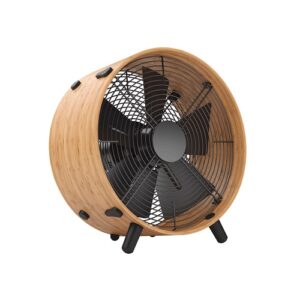 Grīdas ventilators Stadler Form Otto O-009E, 45W, 40.6cm, 3 ātrumi, 58dB(A), Bambusa/Melns
