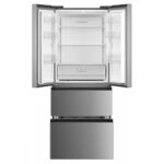 Ledusskapis ar saldētavu Midea French Door MERF402FIE02, 178x70.3cm, Total NoFrost, Platinum Fresh, Inox