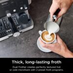 Espresso kafijas automāts Ninja Luxe™ Café Essential ES501EU, 9bar, 2l, Barista Assist, Touch Screen