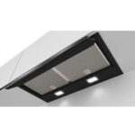 Iebūvējams tvaika nosūcējs ar stikla paneli Bosch Serie 6 DBB67AM60, 60cm, 460m³/h, Touch Select