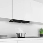 Iebūvējams tvaika nosūcējs ar stikla paneli Bosch Serie 6 DBB67AM60, 60cm, 460m³/h, Touch Select