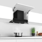 Iebūvējams tvaika nosūcējs ar stikla paneli Bosch Serie 6 DBB67AM60, 60cm, 460m³/h, Touch Select