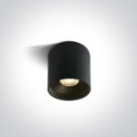 LED gaismeklis One Light LED Fashion Cylinders 12108C/B/W, 8W COB, 520lm, 3000K, 70mm, IP20