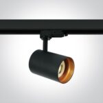 LED sliedes gaismeklis 3F One Light The Dark Light GU10 Range Round 65105NT/B, 100mm, Max. 10W, IP20