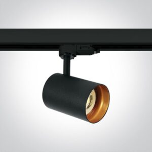 LED sliedes gaismeklis 3F One Light The Dark Light GU10 Range Round 65105NT/B, 100mm, Max. 10W, IP20