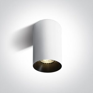 LED griestu gaismeklis One Light The Chill Out Cylinder Dark Light 12105M/W, 135mm, GU10, IP20, bez reflektora