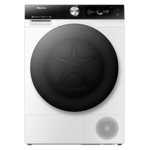 Veļas žāvētājs siltumsūkņa Hisense DH7S107BW, 10kg, 61cm, ConnectLife WiFi, AI super dry